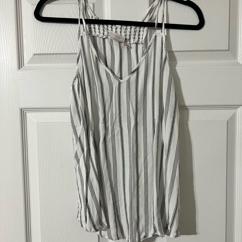 So white and Grey Tank top